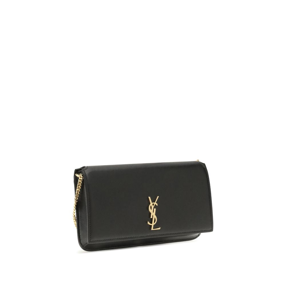 Black Calf Leather Bos Taurus Shoulder Bag