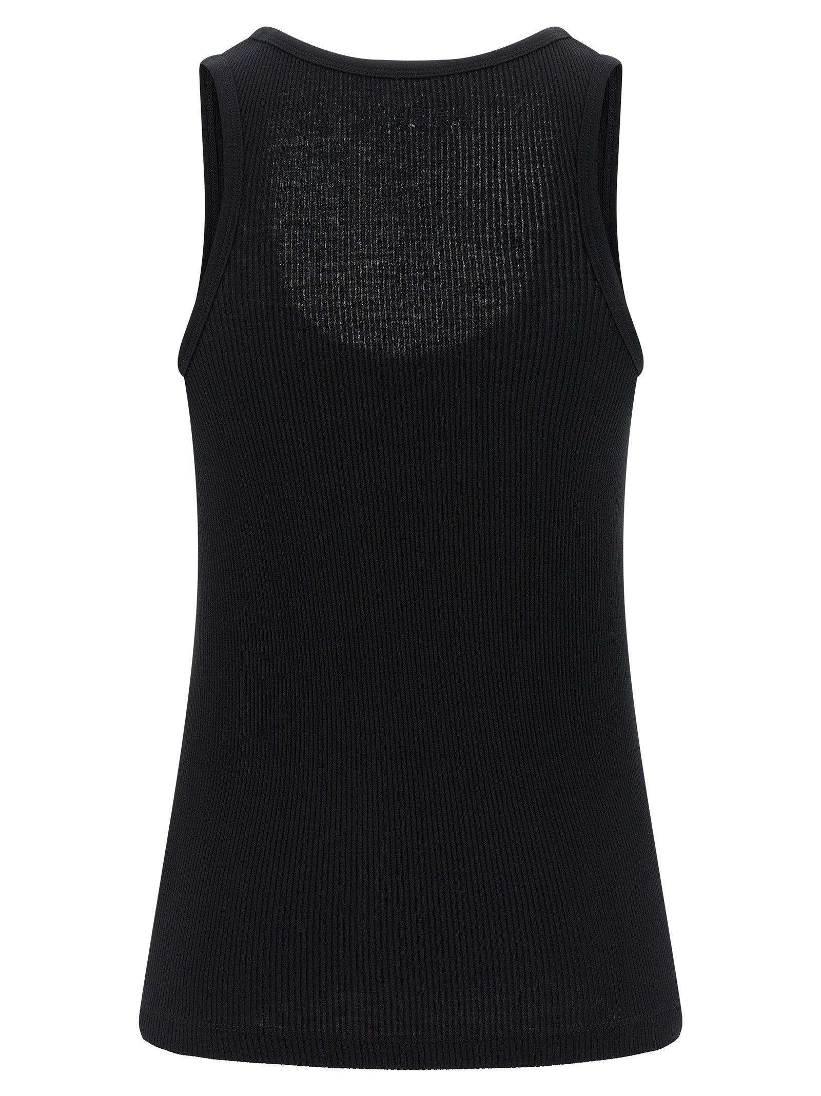 Black Cotton Tank Tops
