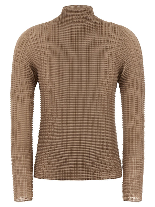 Beige Polyester Blouse