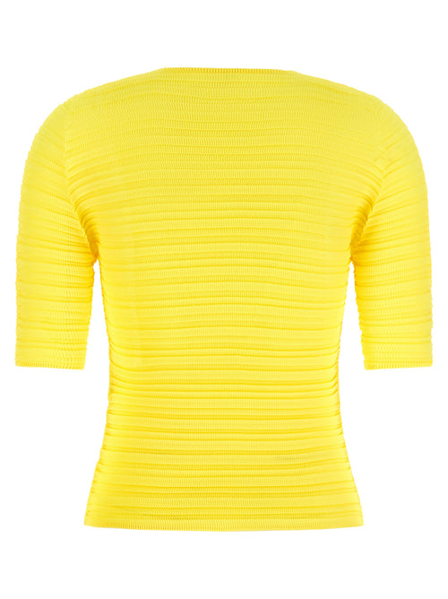 Bicolor Polyester Blouse