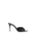 Black Lamb Ovis Aries Stiletto Heel Sandals