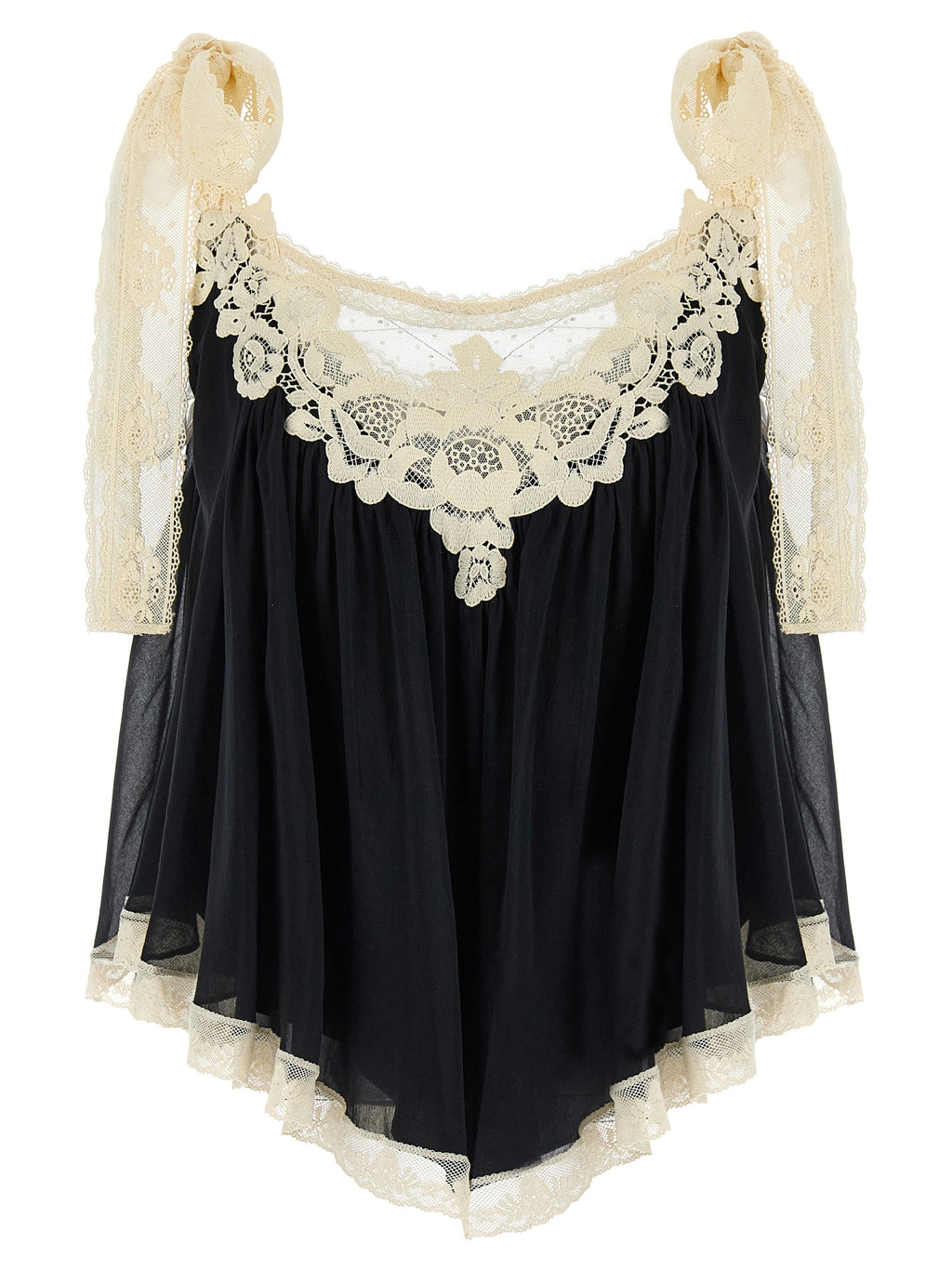 Bicolor Cotton Shirt