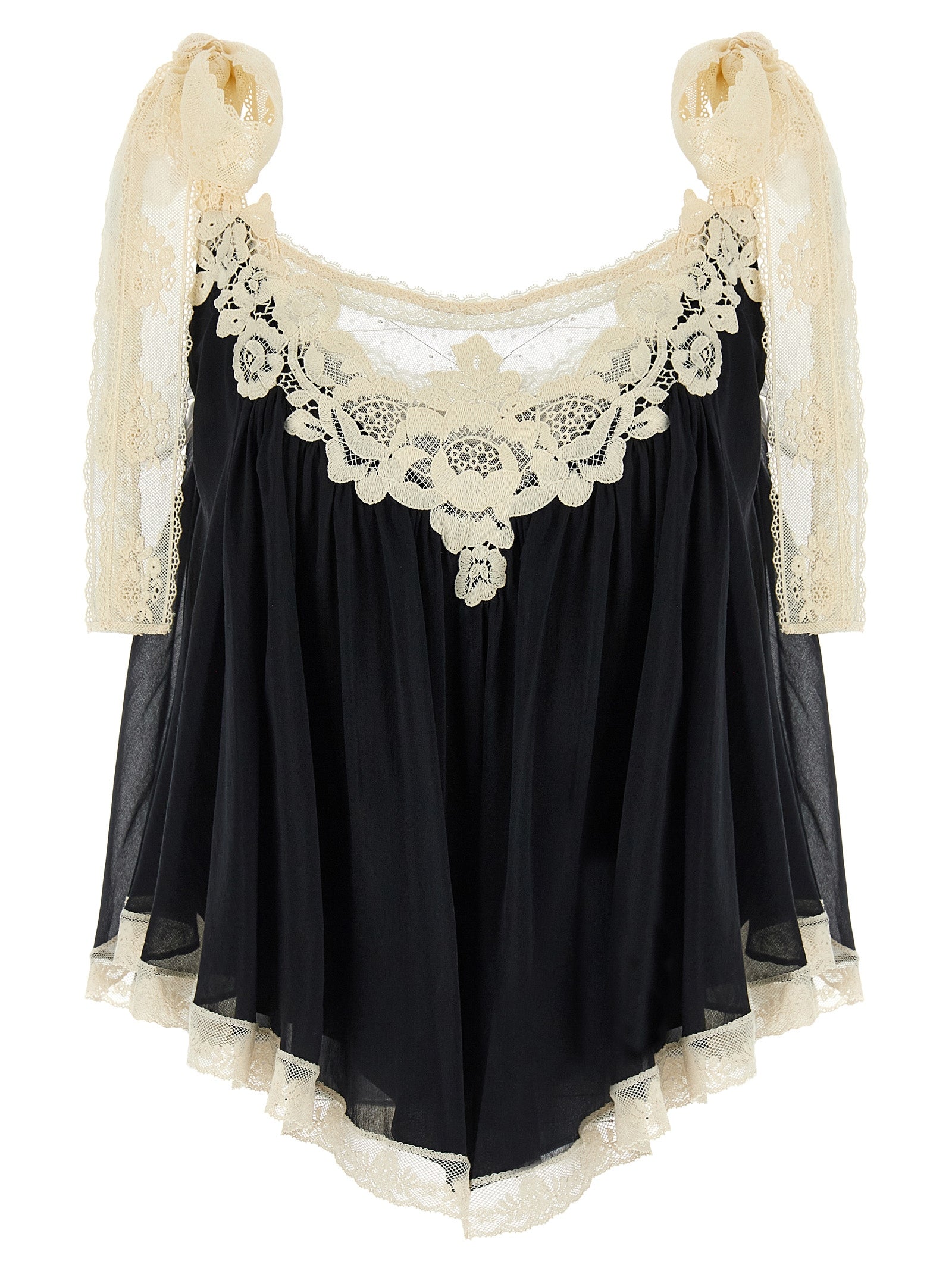 Bicolor Cotton Shirt