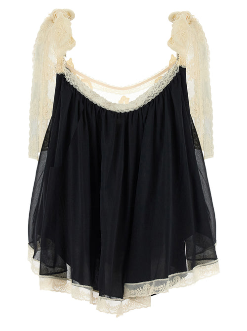 Bicolor Cotton Shirt