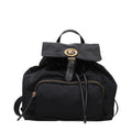 Black Fabric Backpack