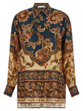 Multicolor Silk Blouse