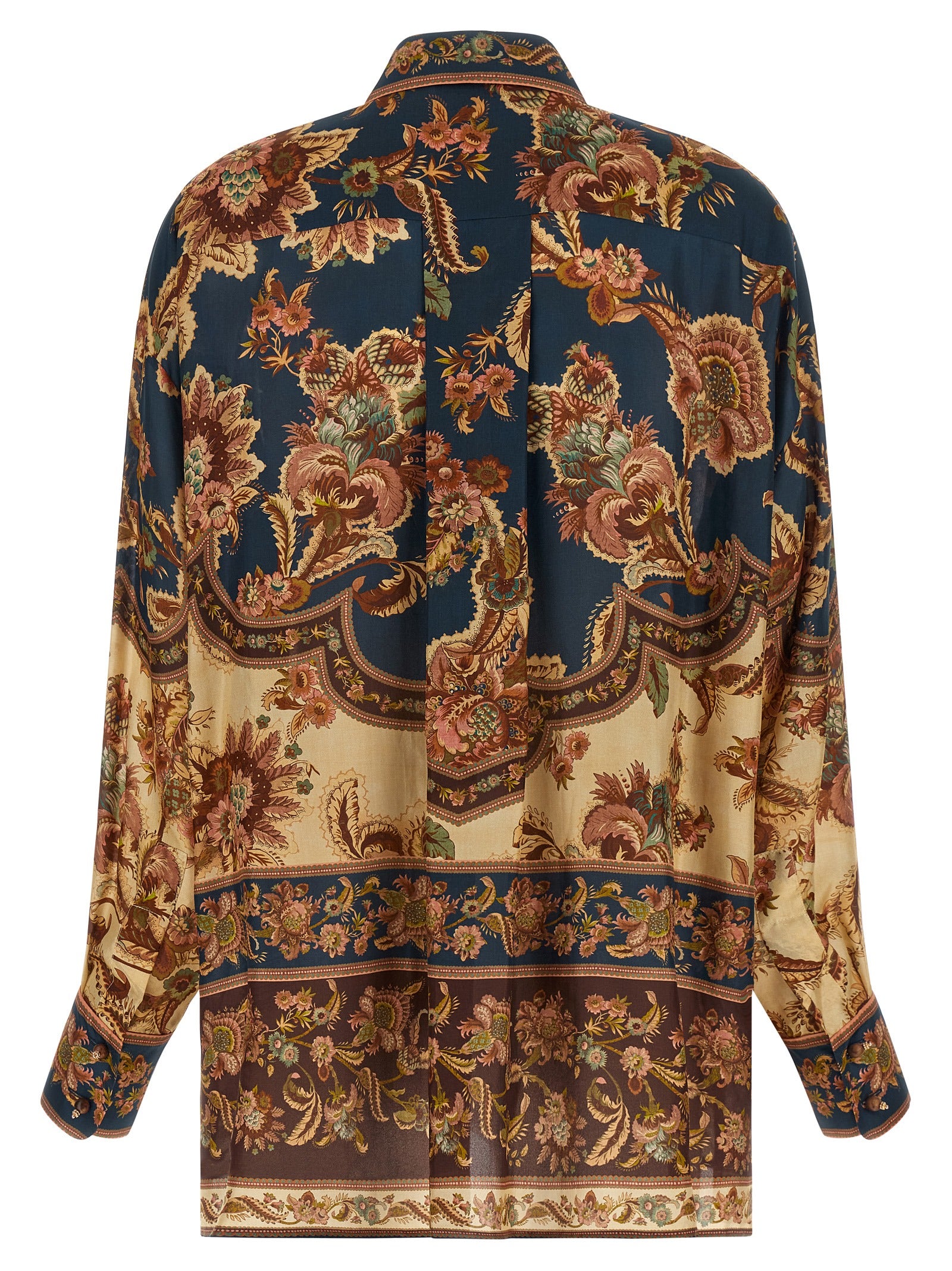 Multicolor Silk Blouse