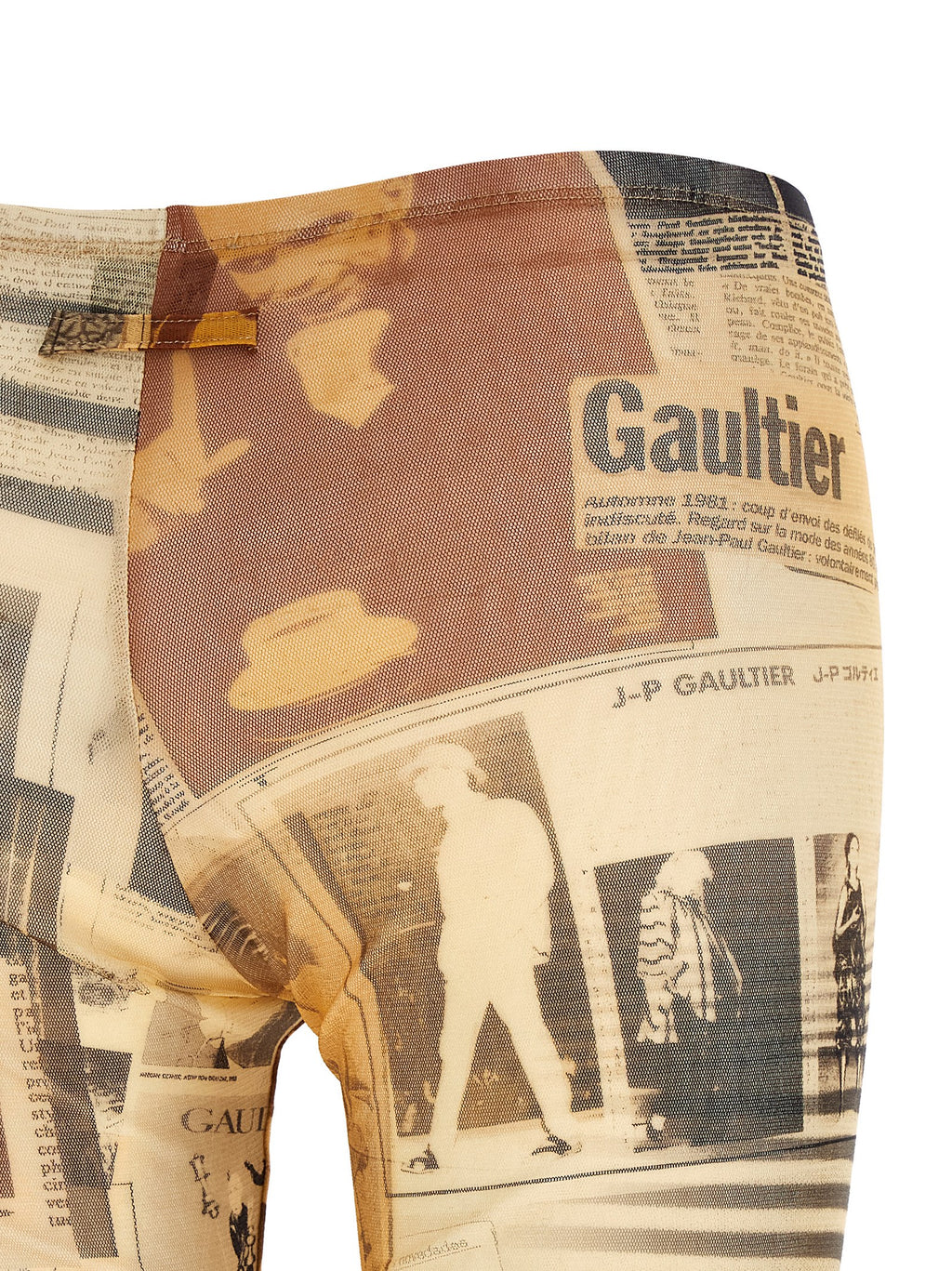 Multicolor Polyamide Casual Pants