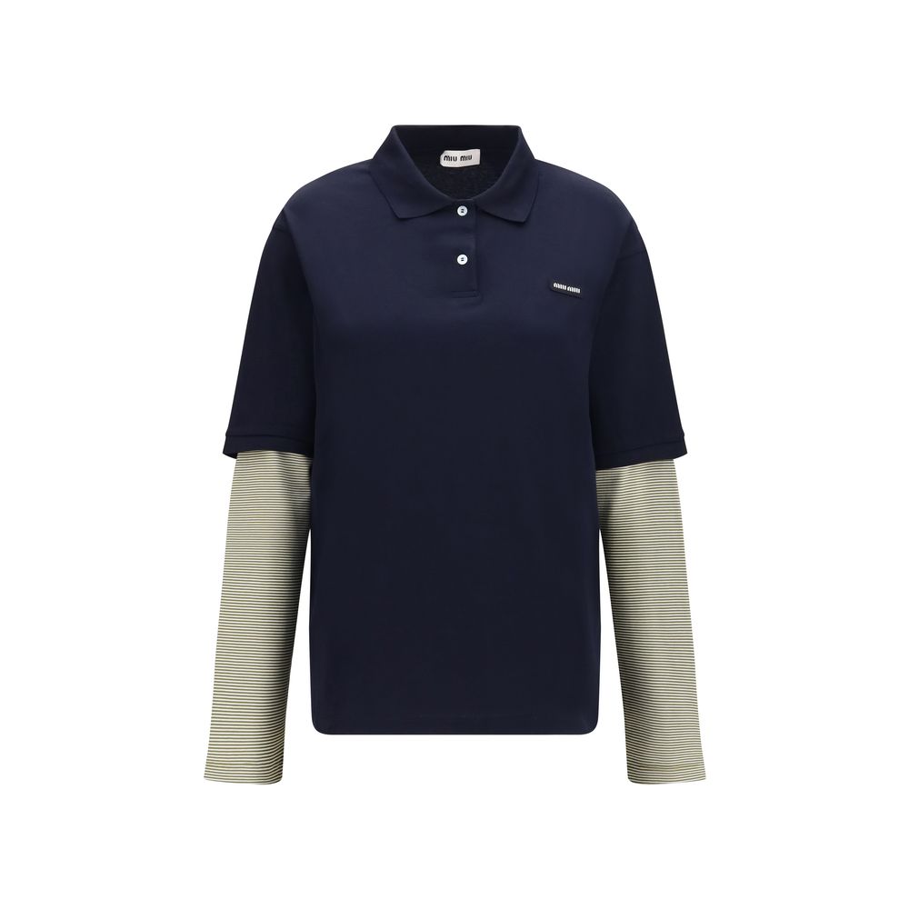Blue Cotton Sweatshirt