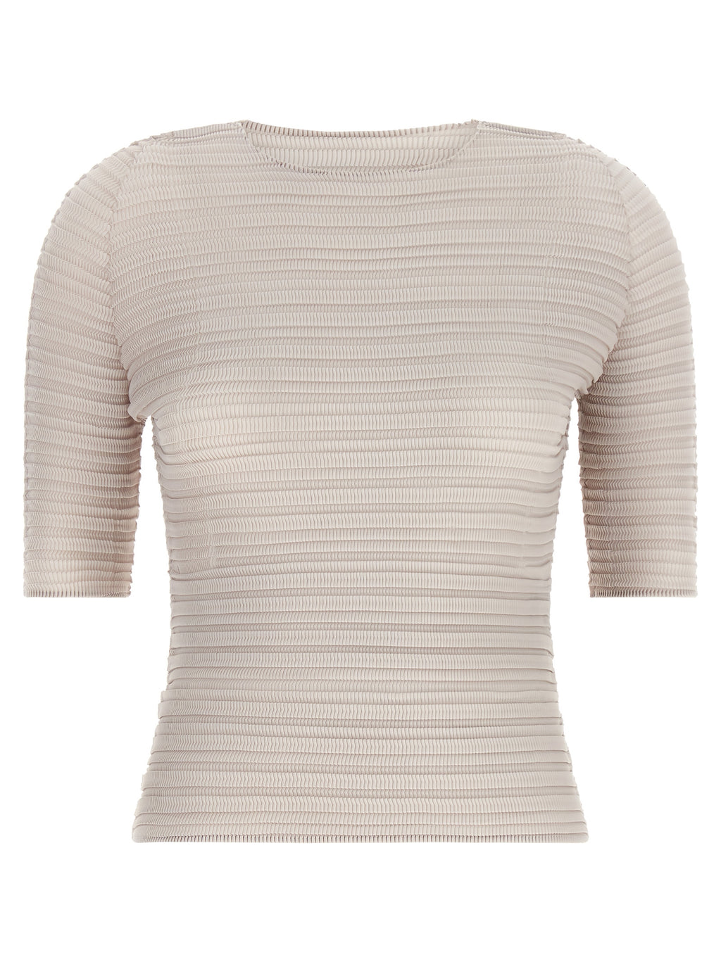 Beige Polyester Blouse