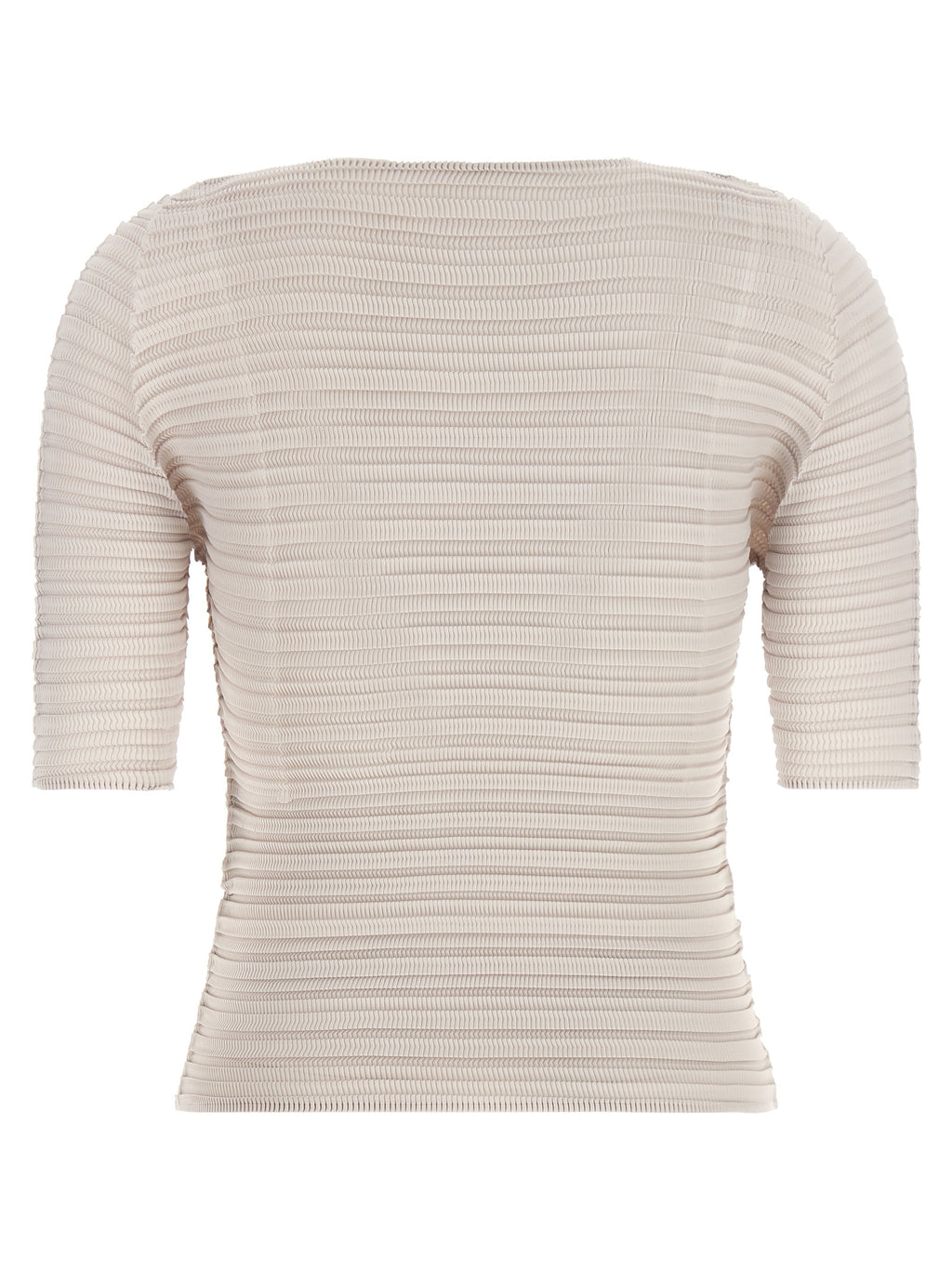 Beige Polyester Blouse
