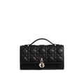 Black Leather Shoulder Bag