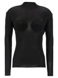 Black Viscose Cardigan