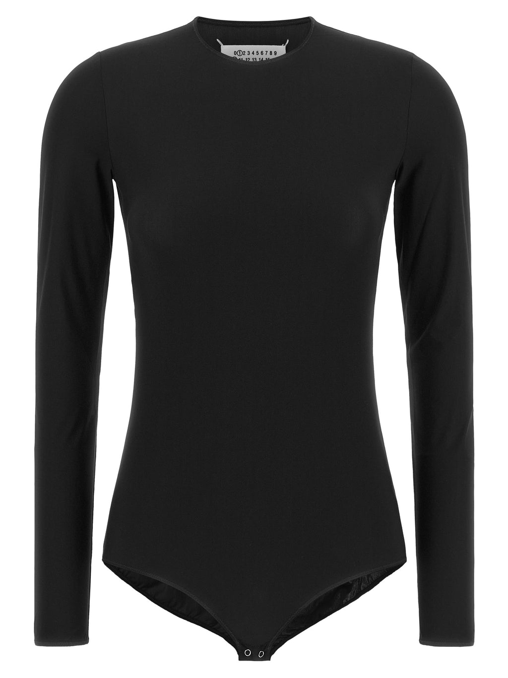 Black Polyamide Bodysuit
