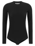 Black Polyamide Bodysuit