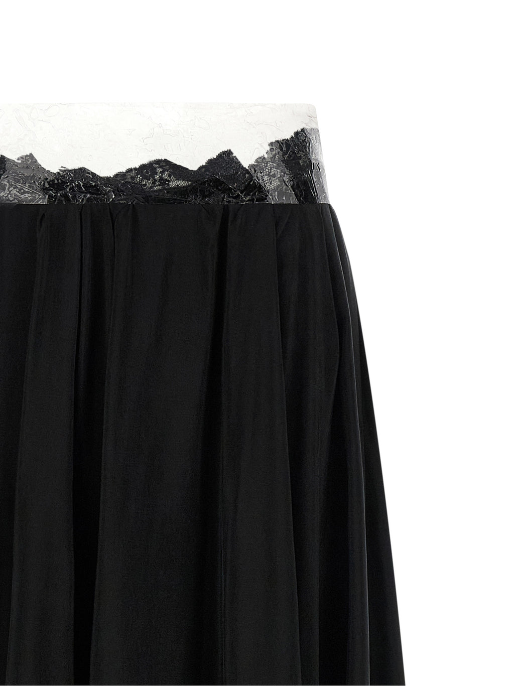 Black Copper Mini Skirt