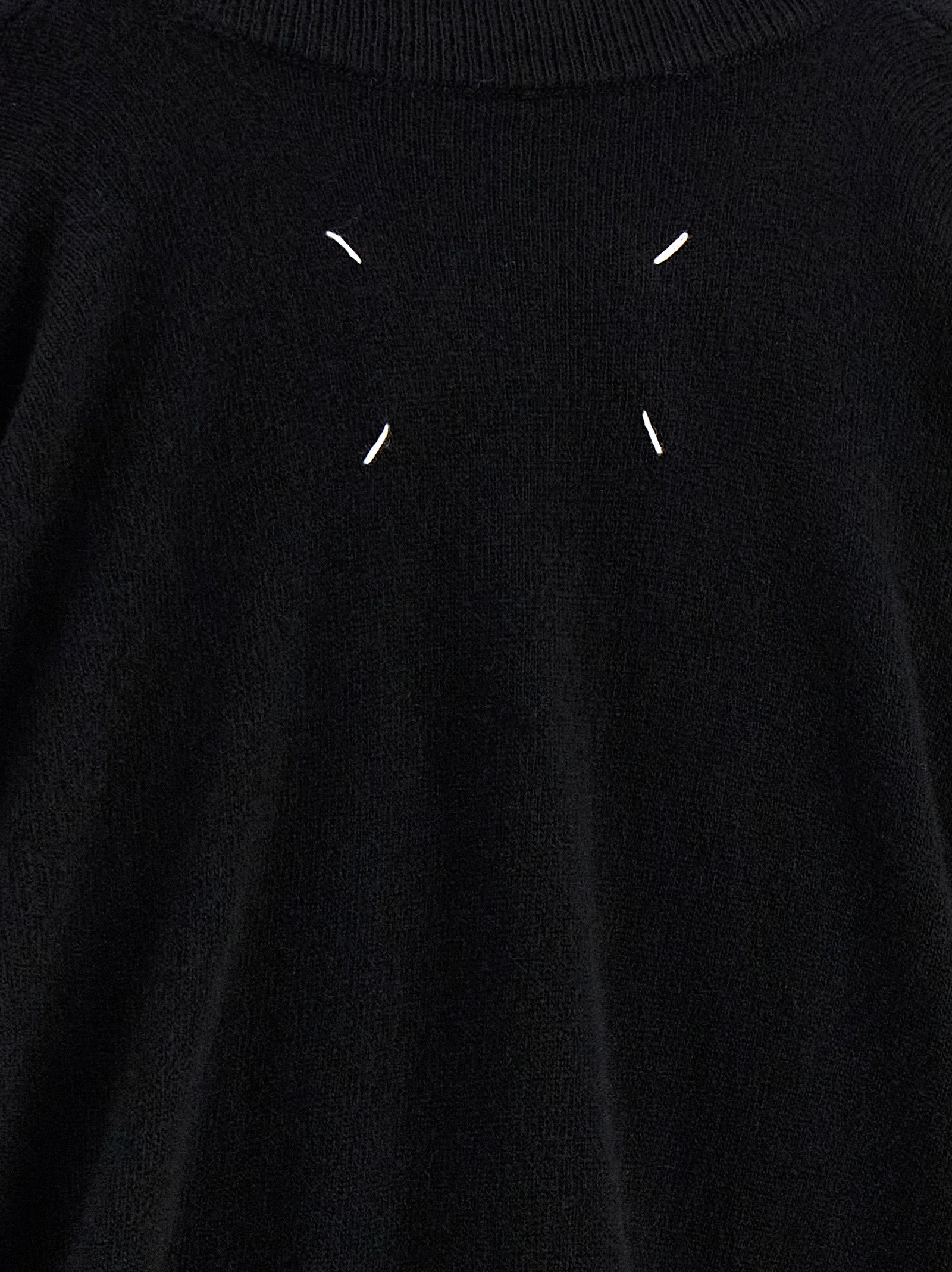 Black Virgin Wool Cardigan
