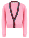 Multicolor Virgin Wool Cardigan