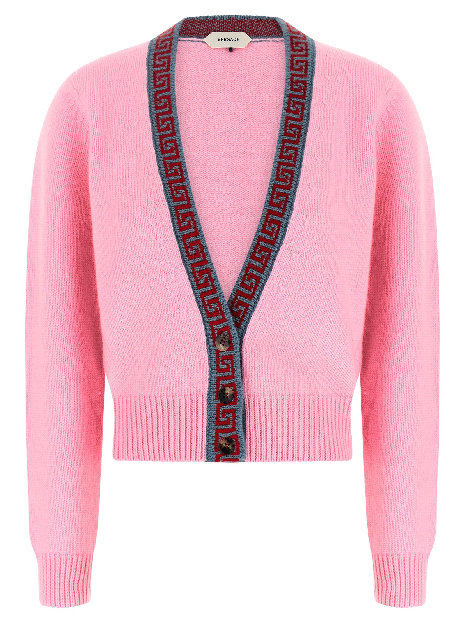 Multicolor Virgin Wool Cardigan