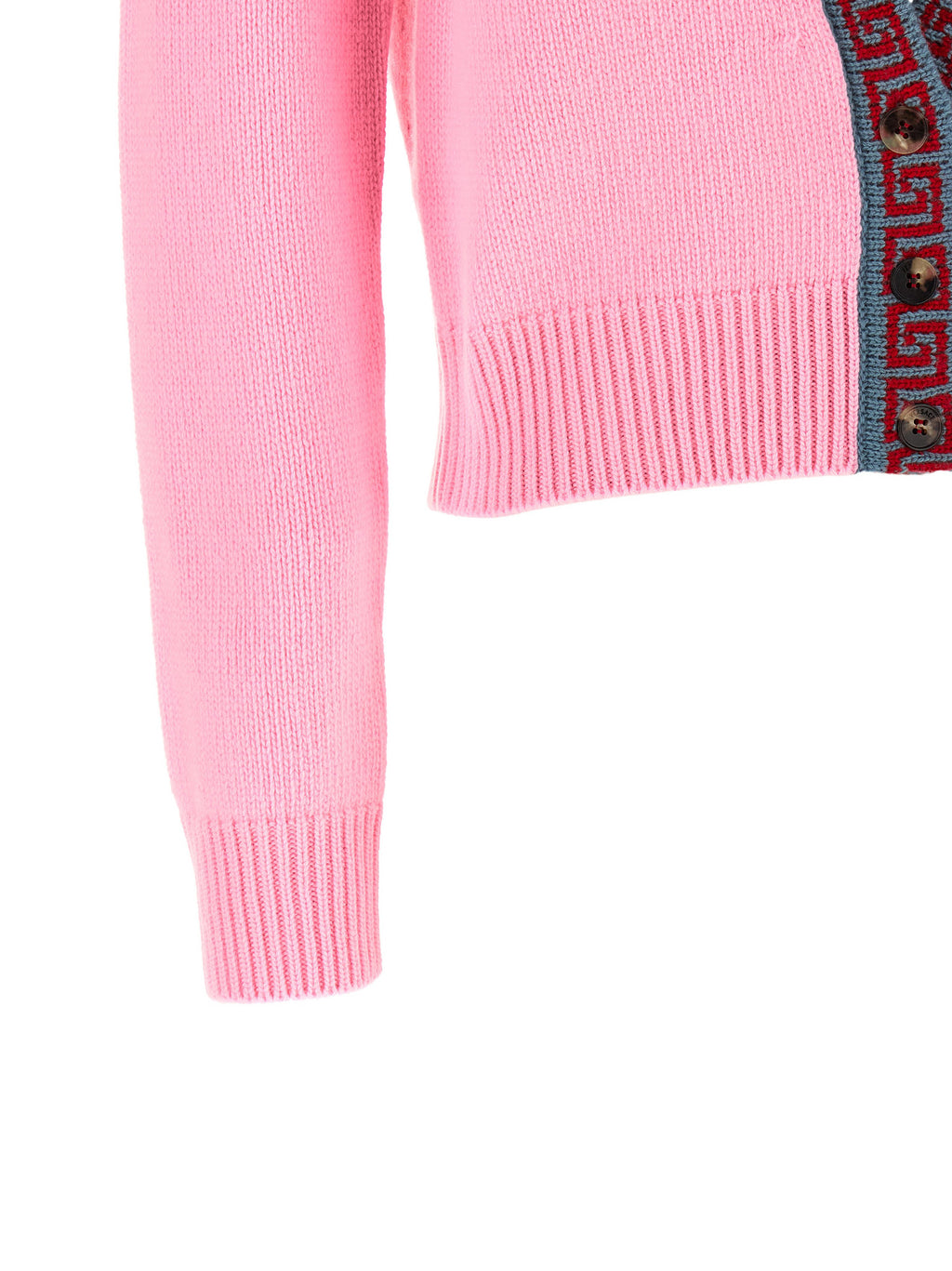 Multicolor Virgin Wool Cardigan