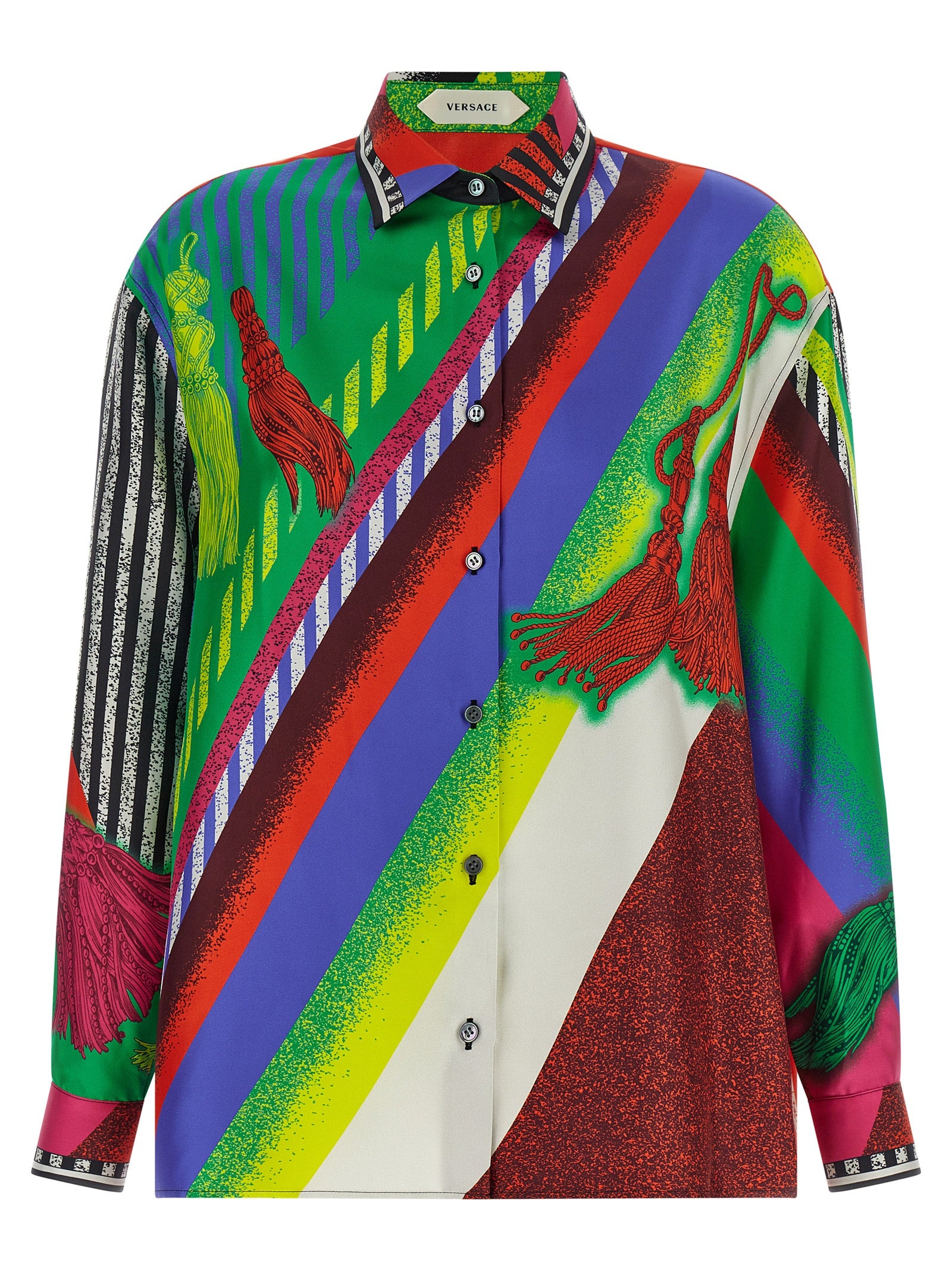 Multicolor Silk Blouse