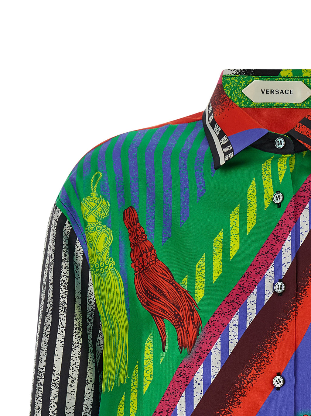Multicolor Silk Blouse