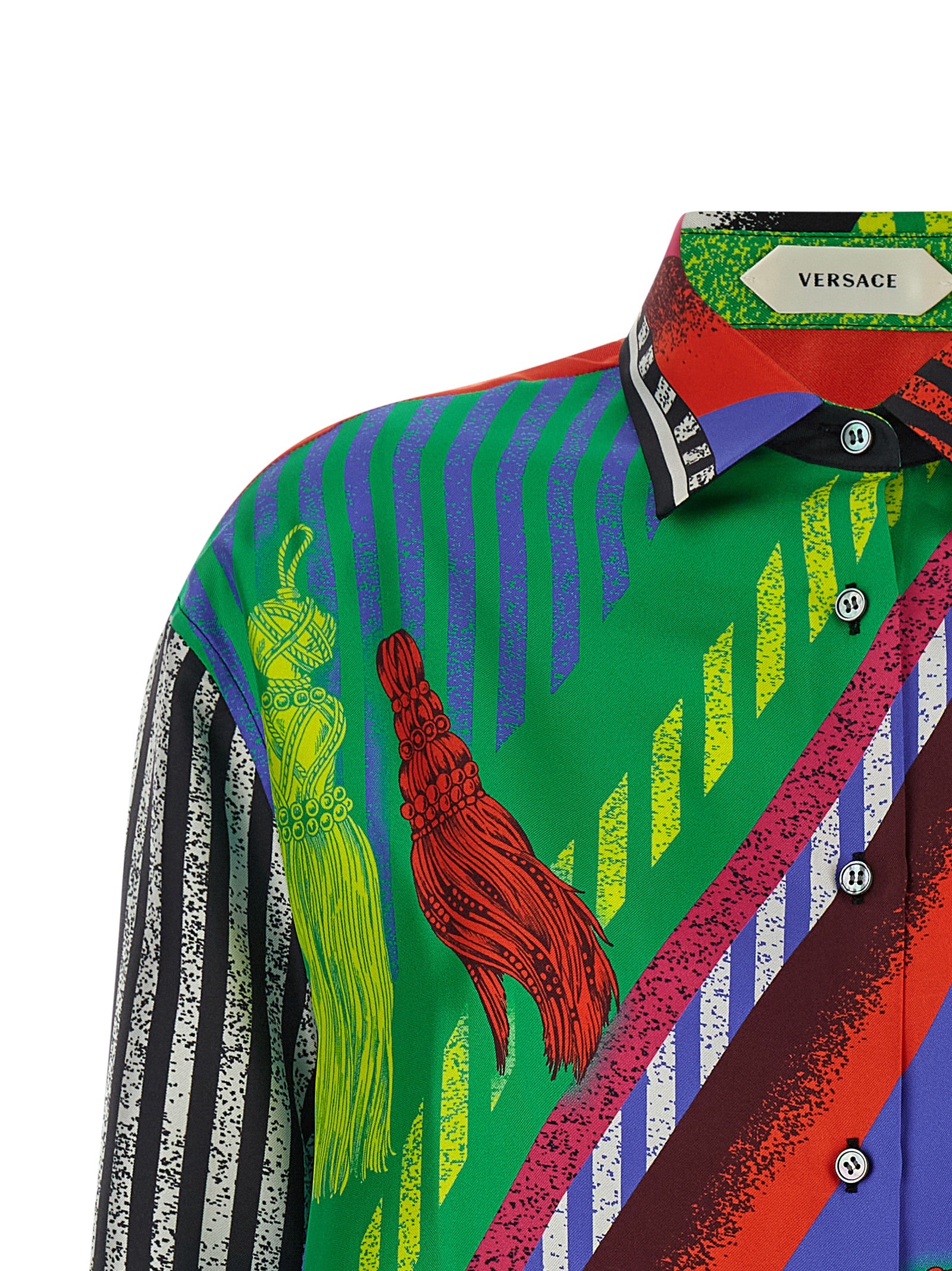 Multicolor Silk Blouse