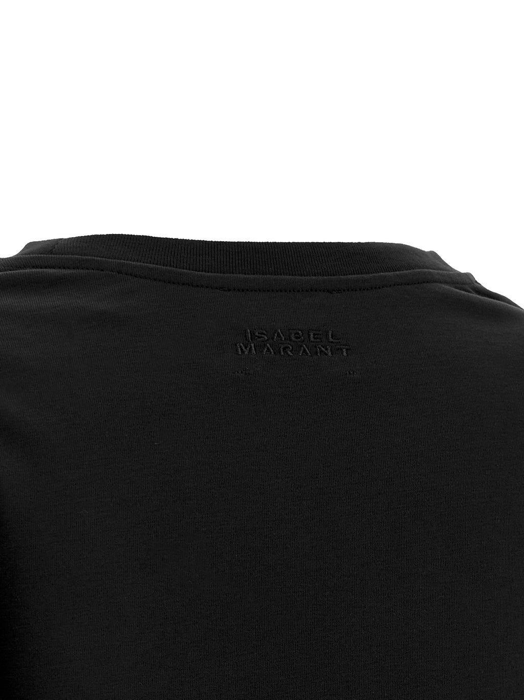 Black Cotton Short Dress