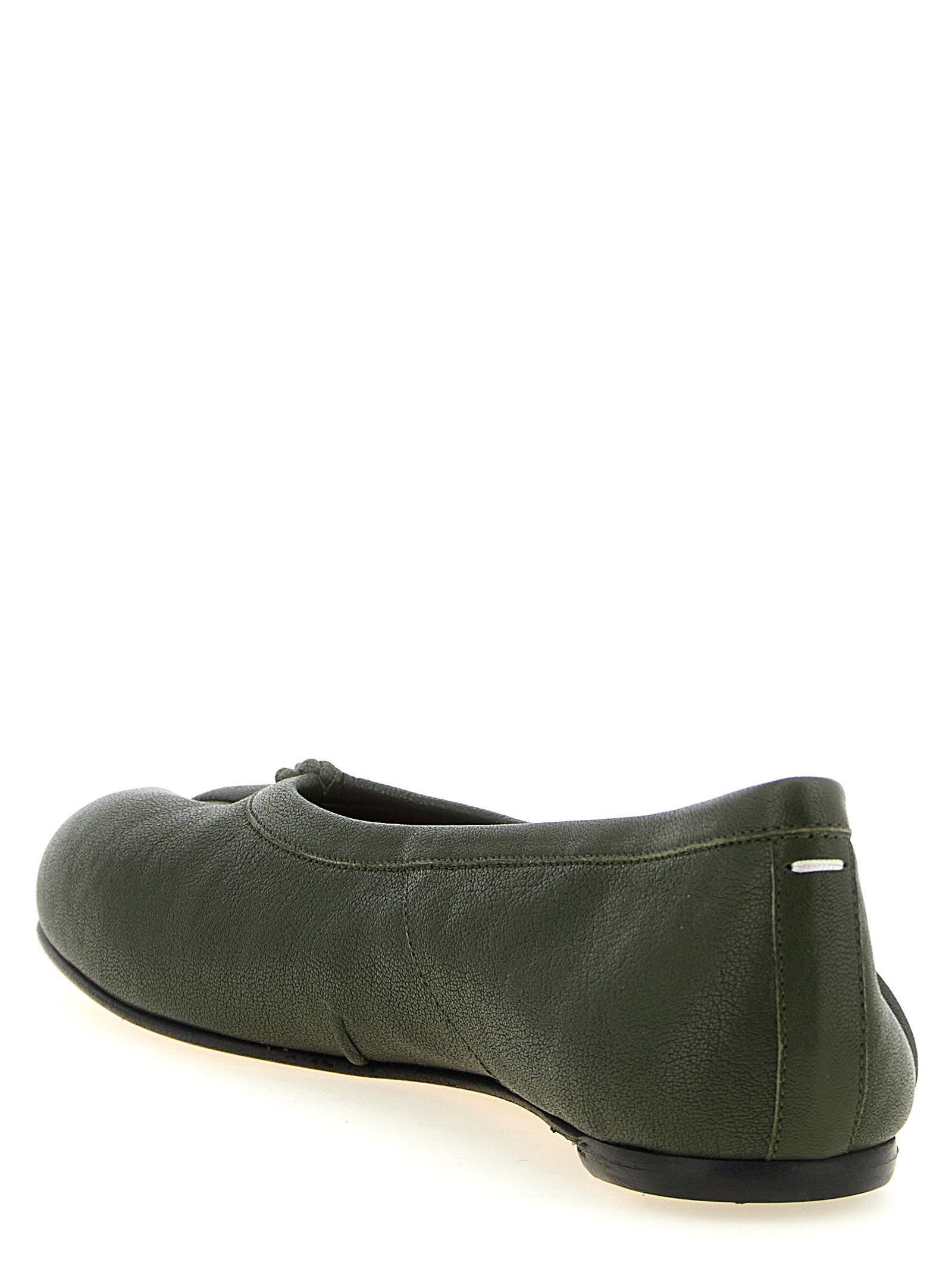 Bicolor Lambskin Ballet Flats