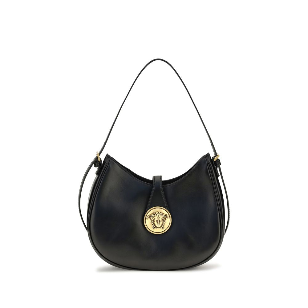 Black Calf Leather Bos Taurus Shoulder Bag