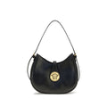 Black Calf Leather Bos Taurus Shoulder Bag