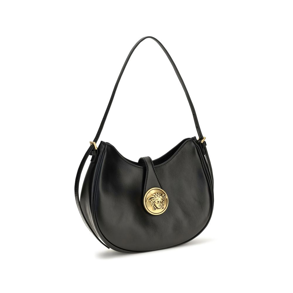 Black Calf Leather Bos Taurus Shoulder Bag