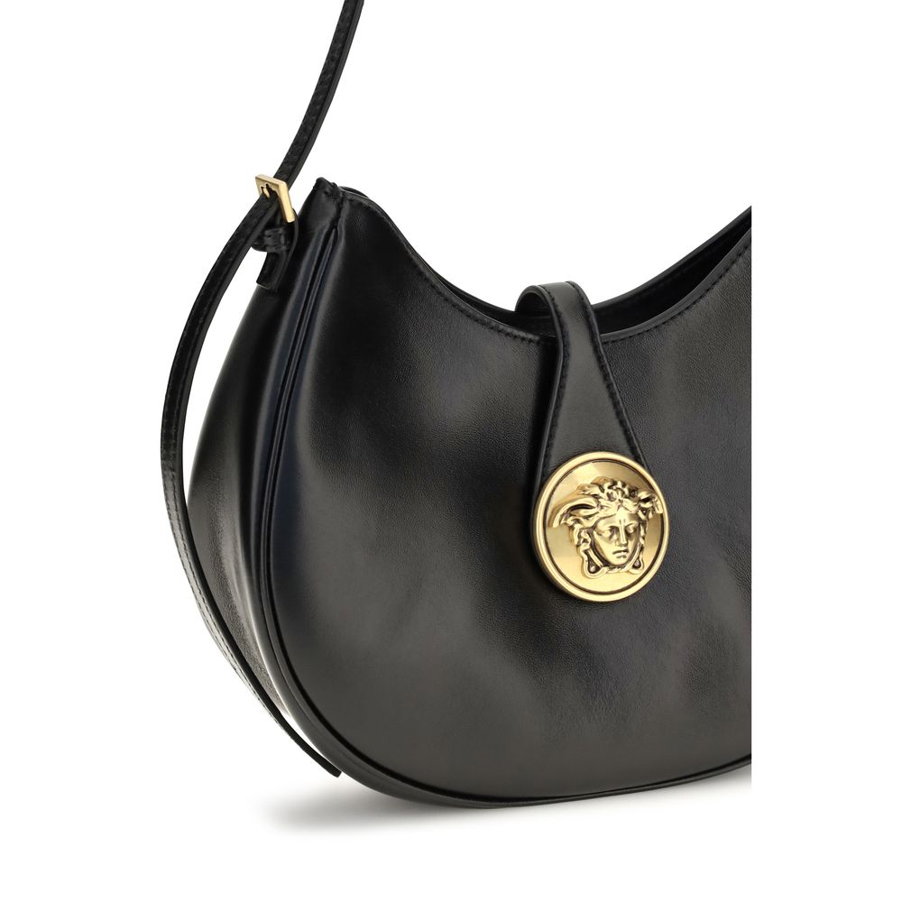 Black Calf Leather Bos Taurus Shoulder Bag