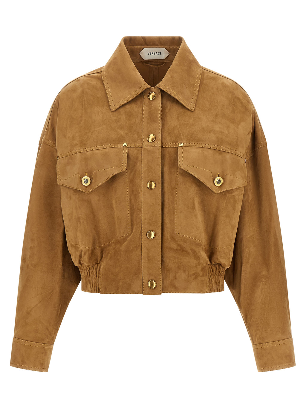 Brown Lamb Leather Leather Jacket