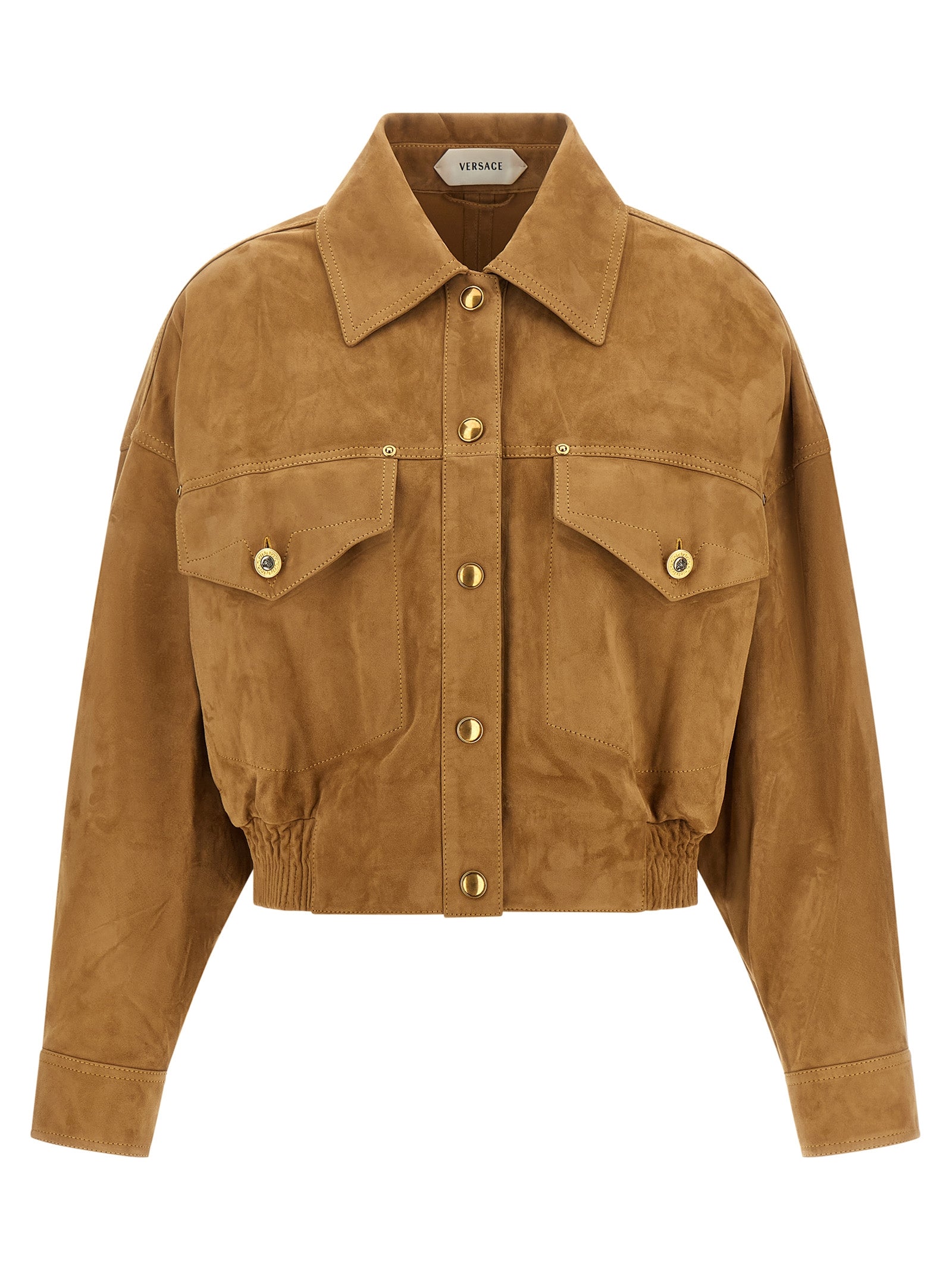 Brown Lamb Leather Leather Jacket