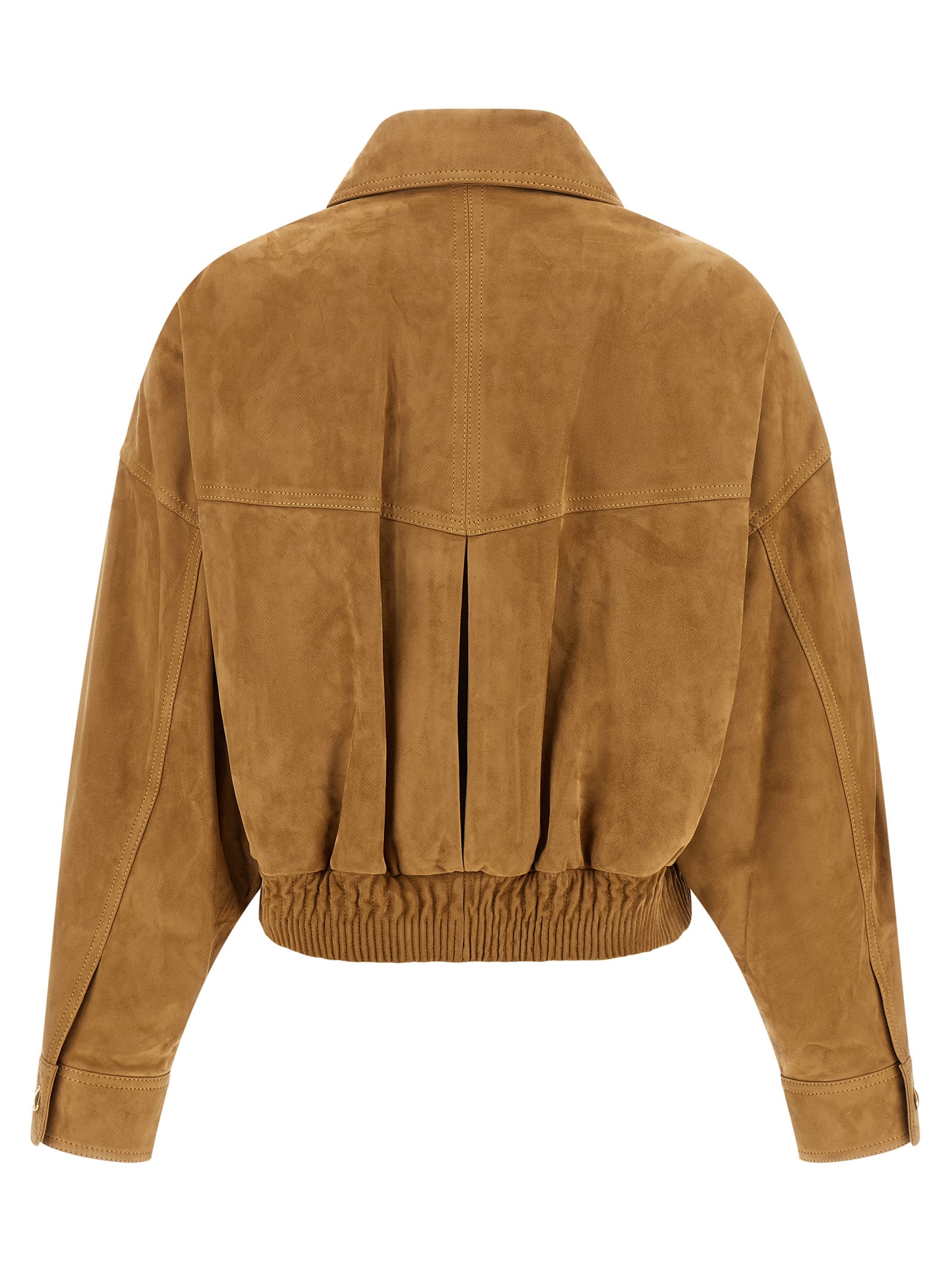 Brown Lamb Leather Leather Jacket
