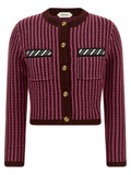 Multicolor Virgin Wool Cardigan
