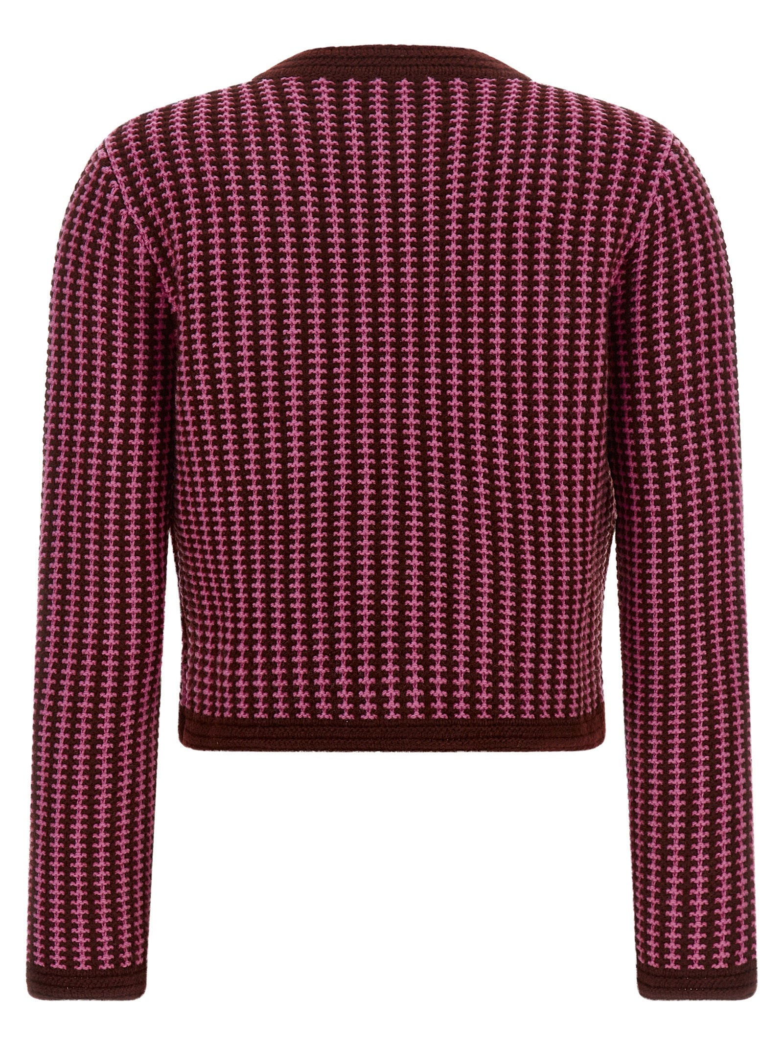 Multicolor Virgin Wool Cardigan