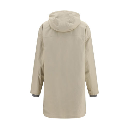 Beige Cotton Coat