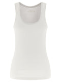 White Cotton Tank Tops