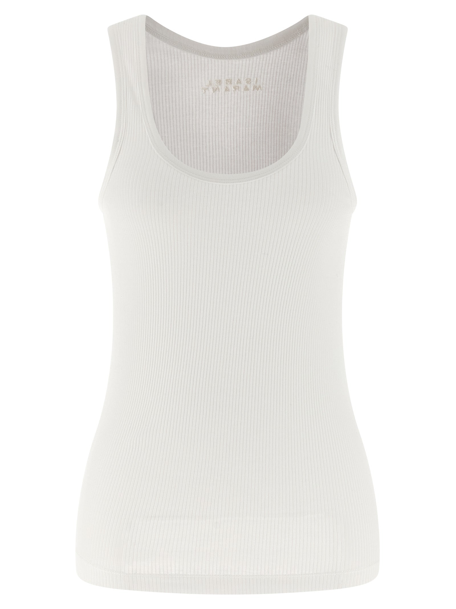 White Cotton Tank Tops