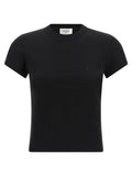 Black Cotton T-Shirt