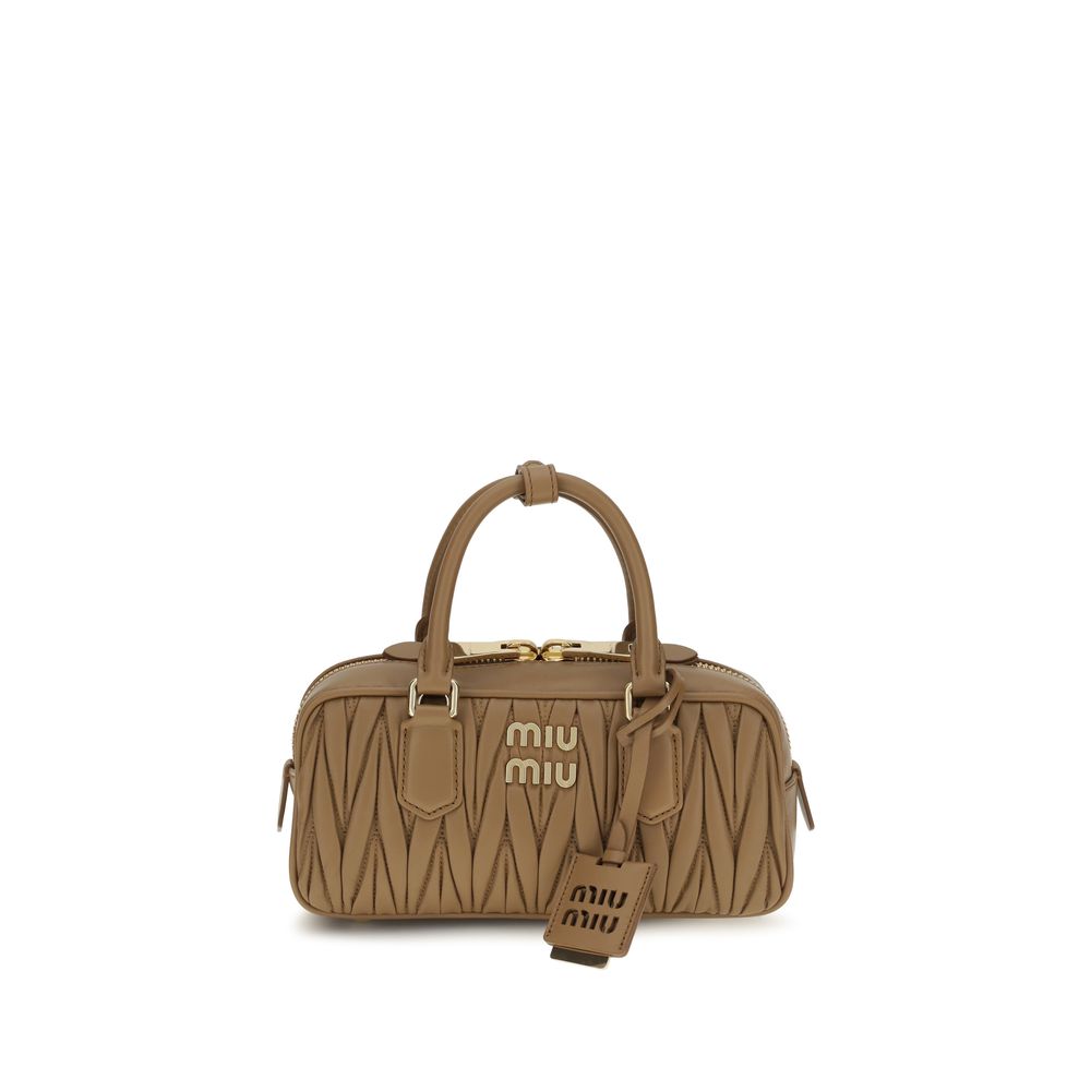 Beige Lamb Ovis Aries Handbag