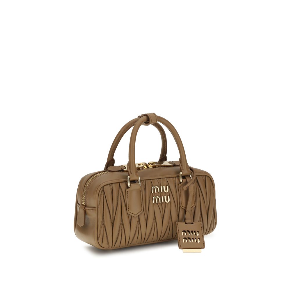 Beige Lamb Ovis Aries Handbag