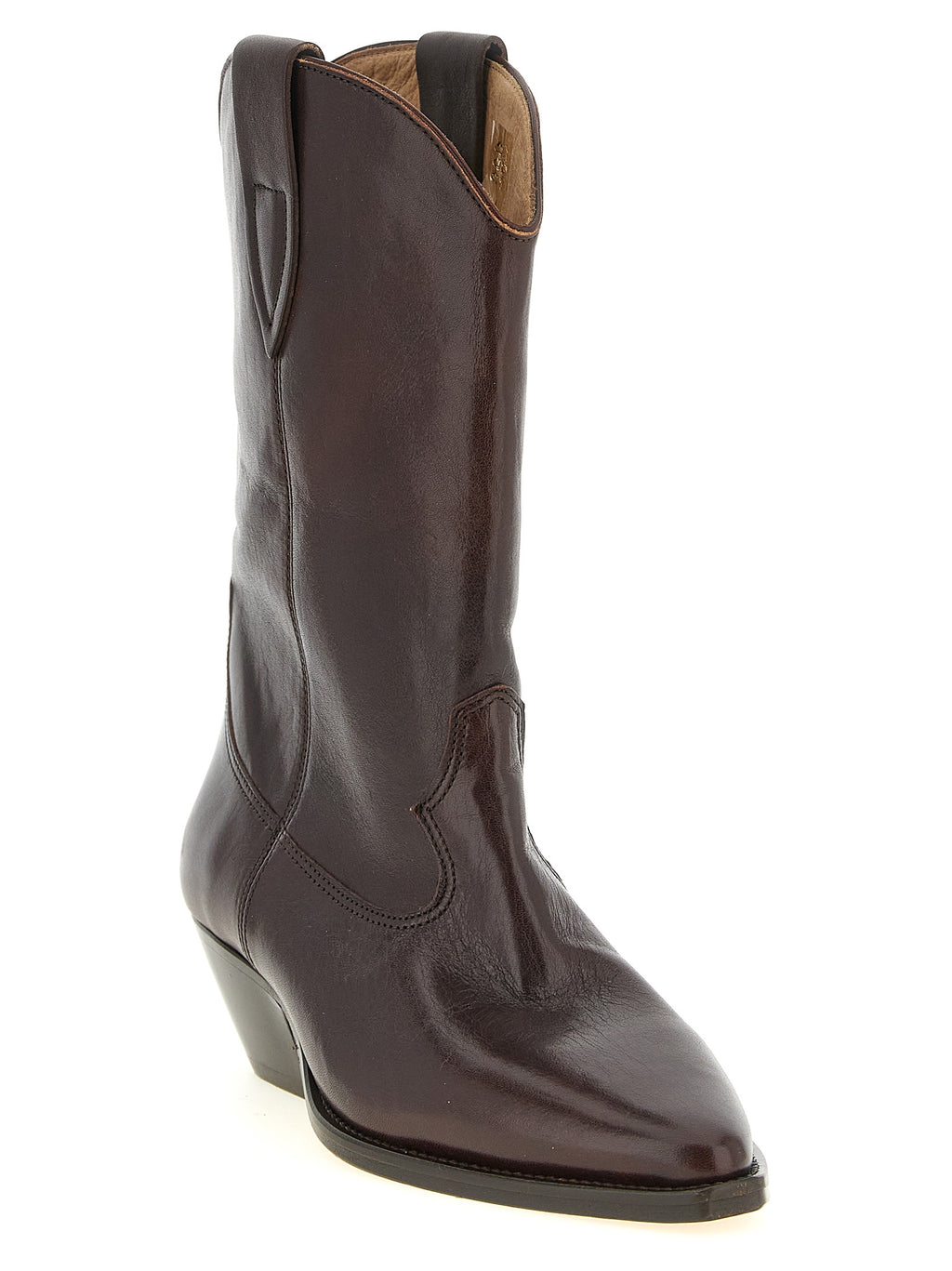 Brown Cowhide Chelsea Boots