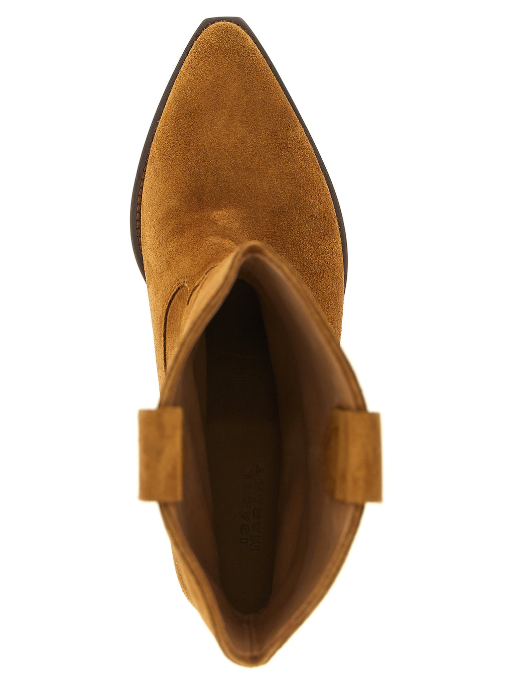 Brown Cowhide Chelsea Boots