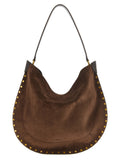 Brown Cowhide Shoulder Bag