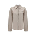Gray Cotton Dress Shirt