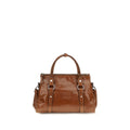Brown Calf Leather Bos Taurus Handbag
