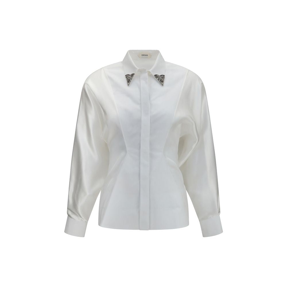 White Cotton Dress Shirt